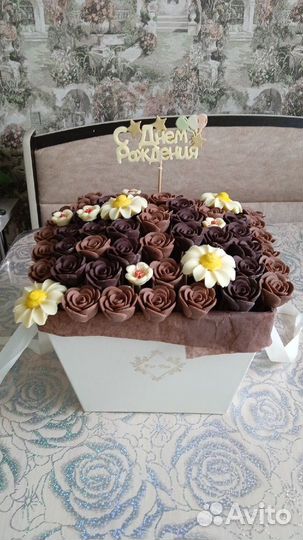 Букет из шоколадных роз день учителя, воспитателя