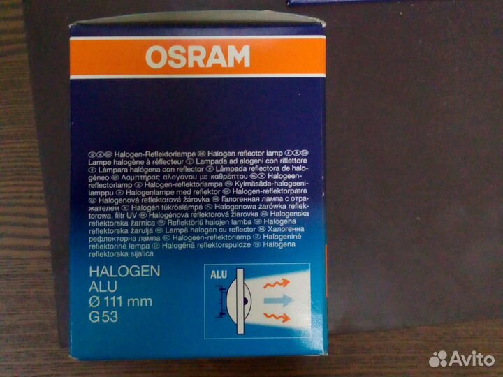 Галогеновые лампы osram