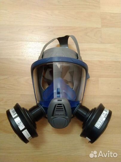 Противогаз-маска MSA, unix /комплект переходников