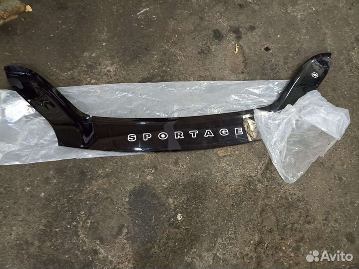 Дефлектор капота kia sportage 3
