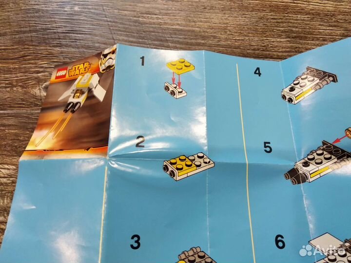 Lego star wars старый набор с браслетом