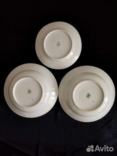 Тарелки Дулево 1956г., Барановка