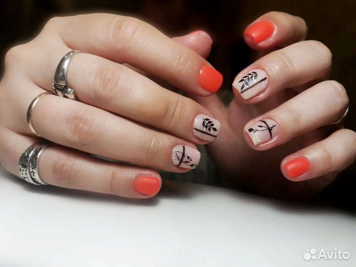 Маникюр, гель-лак, коррекция