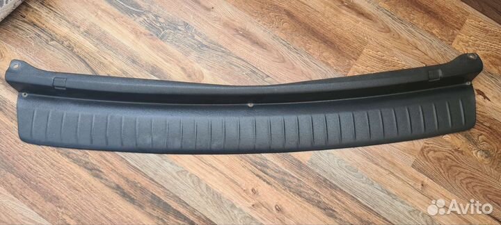 Накладка на задний бампер приора 2