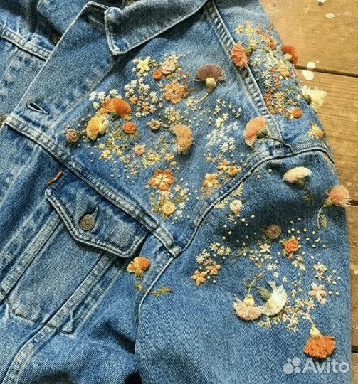 Вышивка на вещи