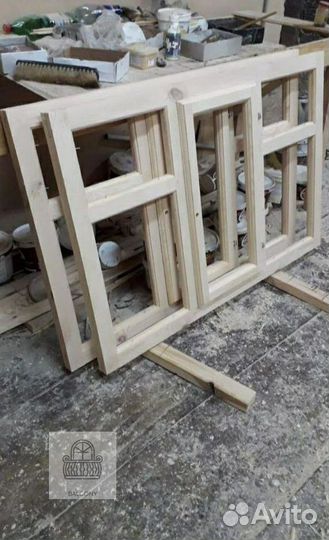 Окна деревянные