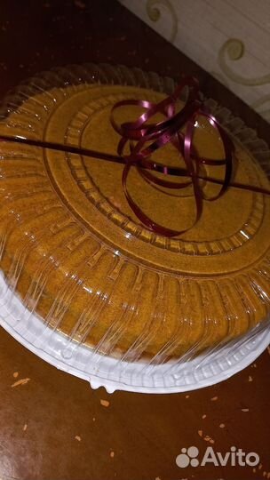 Медовик с заварным кремом.Домашняя выпечка