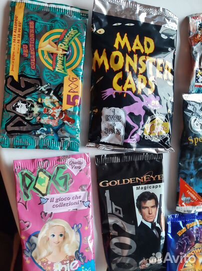 Фишки кепсы сотки пакетики