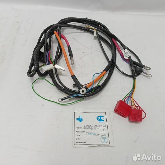 Жгут проводов на УАЗ (основной №1,силовой, по мото