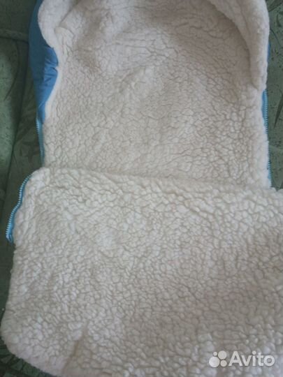 Конверт зимний на овчине