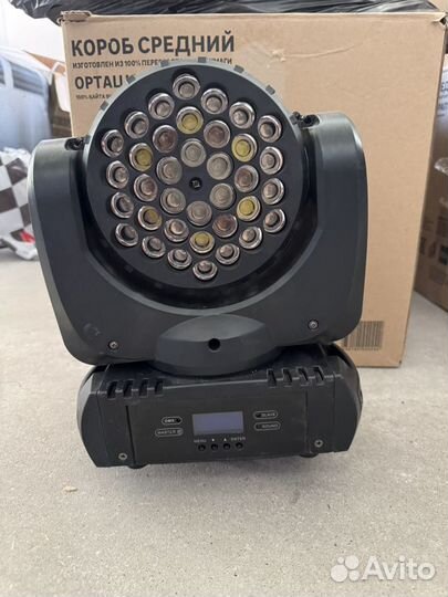 Вращающиеся светод головы mini LED moving head 2шт