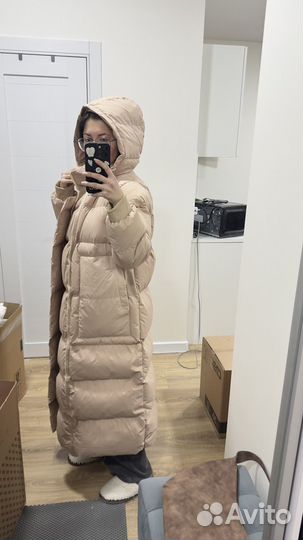 Пуховик женский oversize