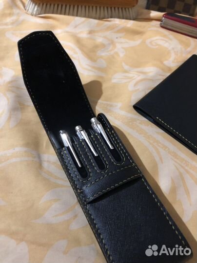 Чехол для ручек нат кожа сафьяно Италия