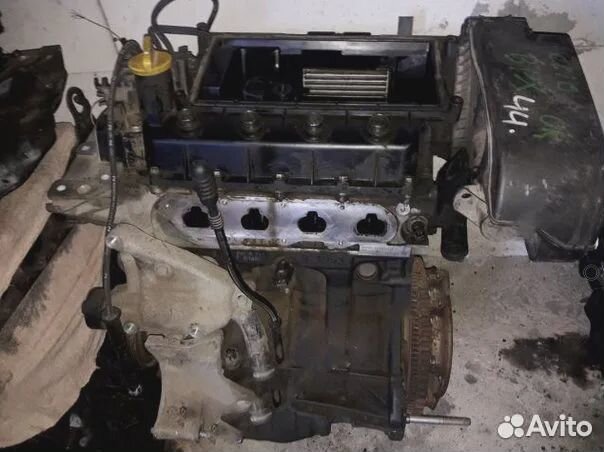 Двигатель к Renault Clio, 2002 г. 1.2 л, бензин