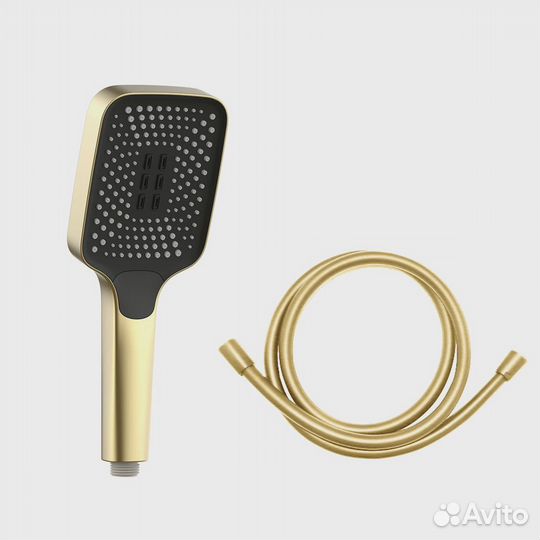 Душ с шлангом vshn-41HBG золото