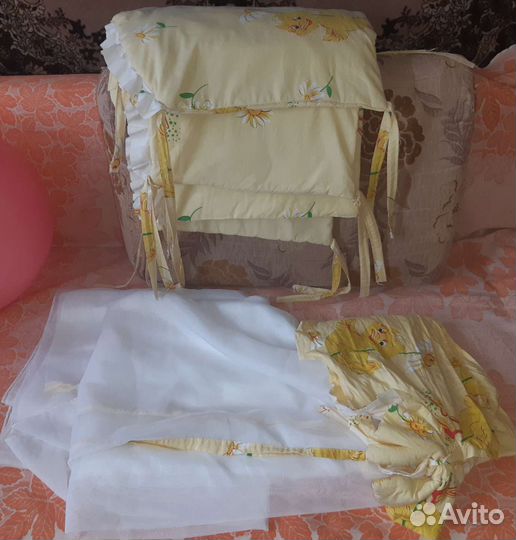 Детская кроватка-качалка разборная