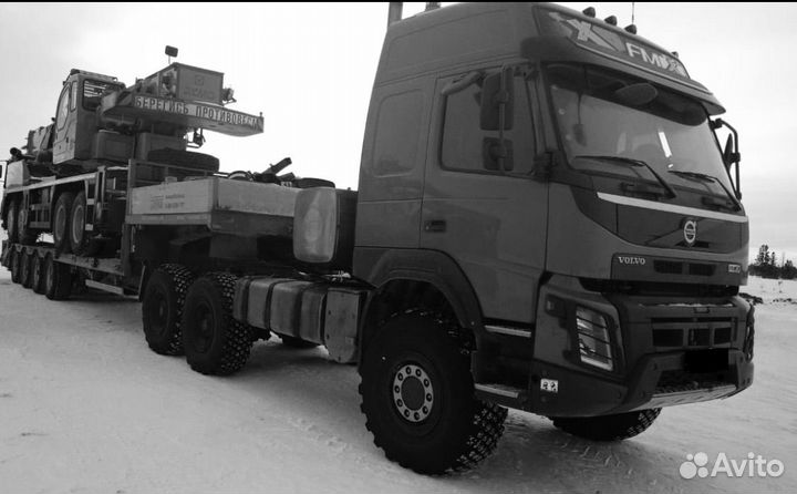 Аренда трала, перевозка негабарита