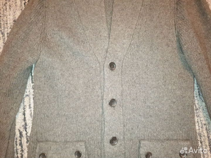 Свитер кардиган H&M натуральная шерсть