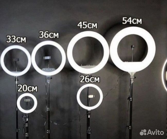 Новые Кольцевые лампы / Гарантия