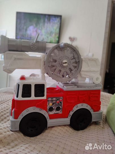Play doh пожарная машина