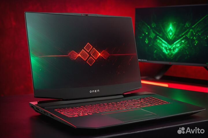 HP Omen игровой \ RTX 3050 \ Ryzen 7 \ SSD