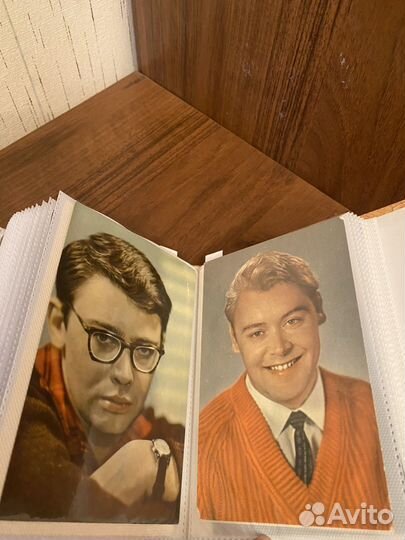 Коллекция открыток советских актеров: 1960/70 г.г