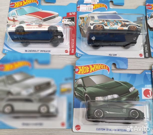 Hot Wheels короткий блистер