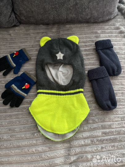 Шапка шлем демисезонный 46 48