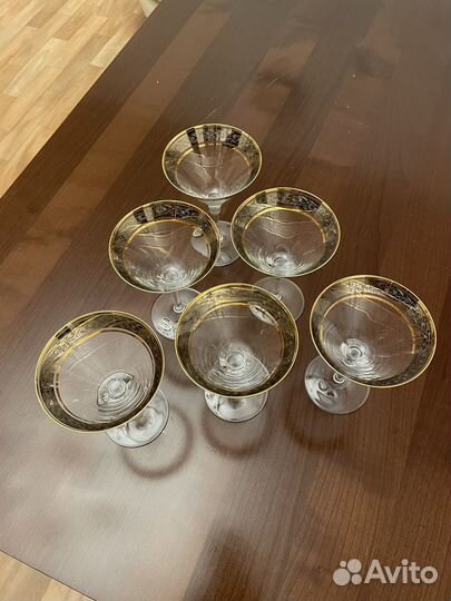 Набор креманок для мартини Bogemia Crystal