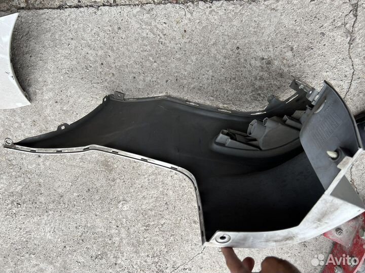 Mitsubishi outlander xl задний бампер