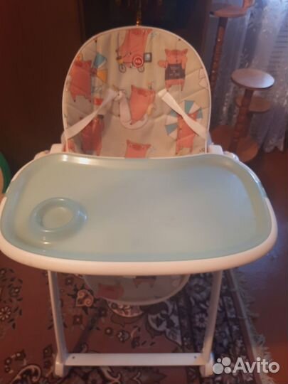 Стульчик для кормления happy baby