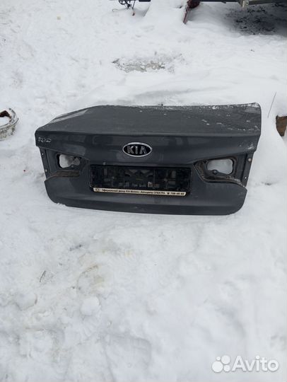 Крышка багажника Киа рио3 седан