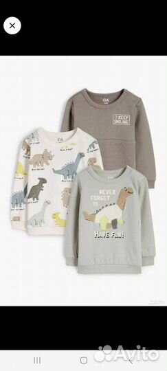 Комплекты c&a на мальчика 80 86