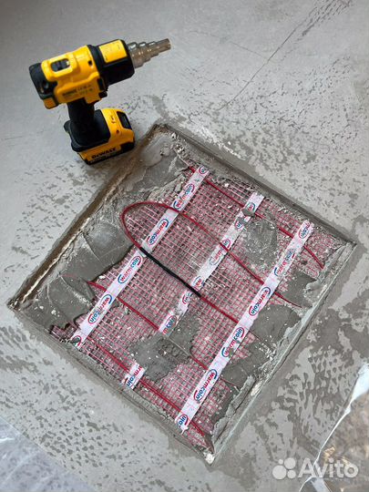 Ремонт электрического теплого пола