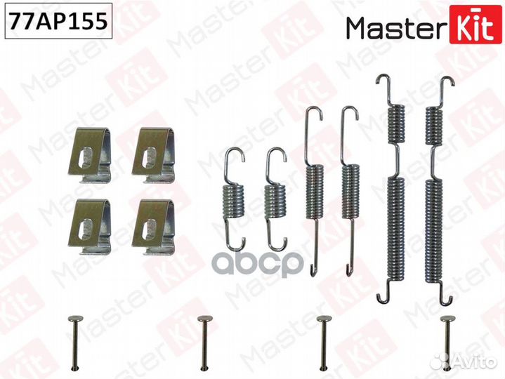 Р/к торм.колодокHyundai Solaris 1.4-1.6 10 77