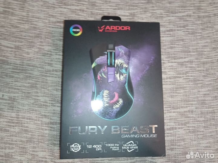 Ardor gaming Fury beast фиолетовая