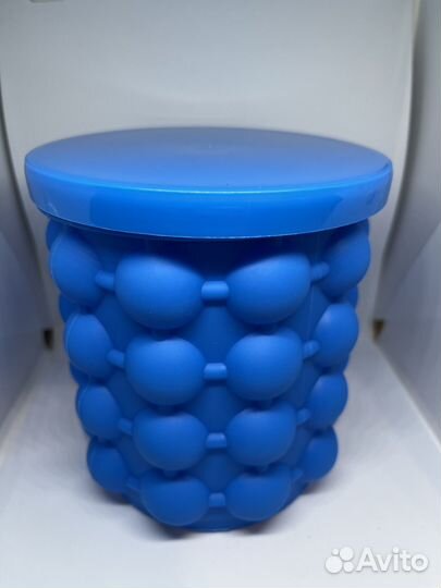 Форма для льда с крышкой силиконовая