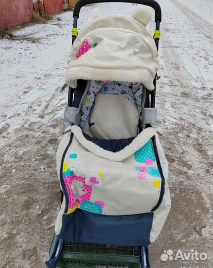 Коляска санки Nika kids нд7-2 2017