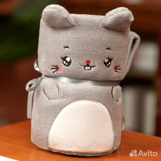 Плед детский плюшевый