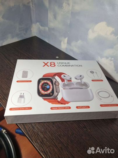 Подарочный набор 6в1 Apple X8