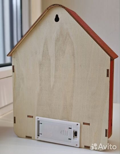 Новогодний домик с подсветкой