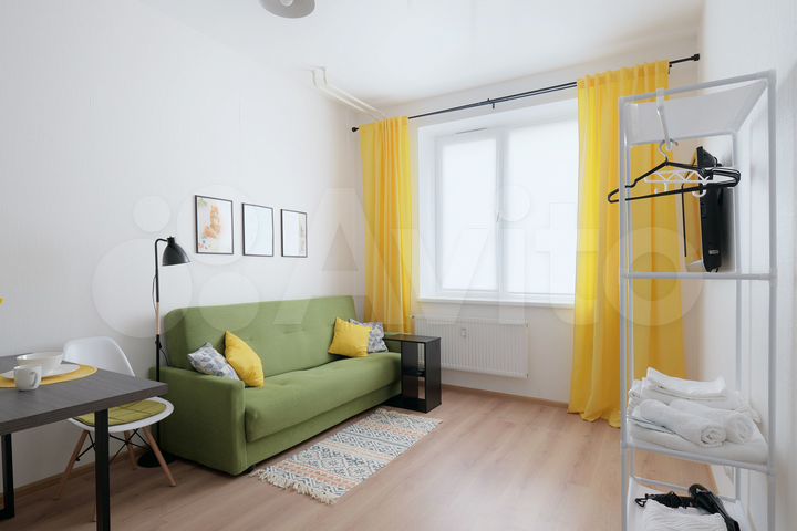 Комната 18 м² в 2-к., 1/9 эт.