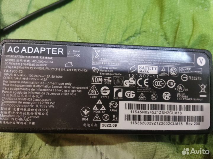 Блок питания для ноутбука, мини системного блока