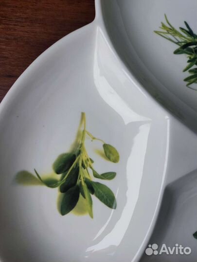 Большое блюдо менажница для оливок