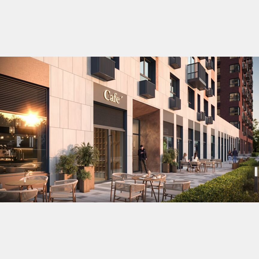 2-к. квартира, 53,9 м², 2/17 эт.