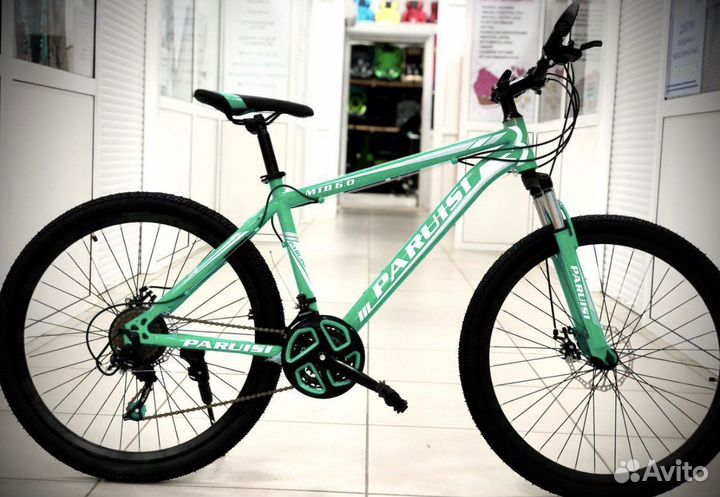 Велосипед горный с дисковыми тормозами