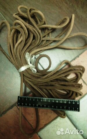 Ремень кожаный приводной 8 мм, 10мм для шв. машины