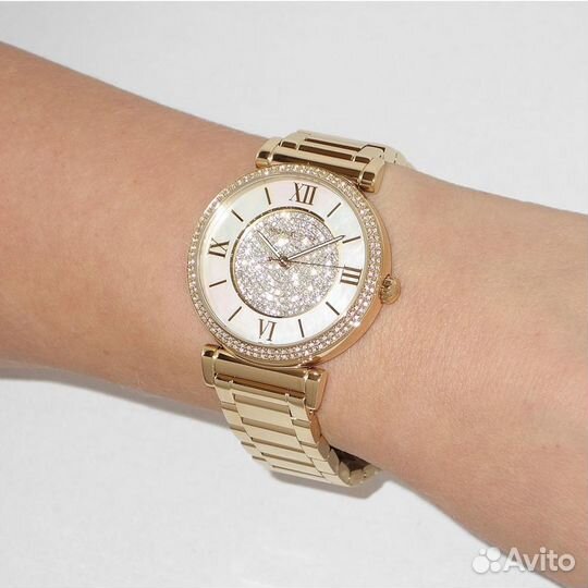 Женские наручные часы Michael Kors Rose Gold-Tone