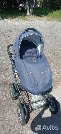 Детская коляски 2 в 1 б/у Rico + автолюлька, торг