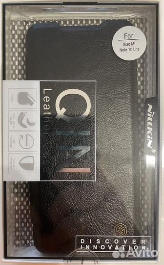 Чехол книжка на xiaomi note 10 lite